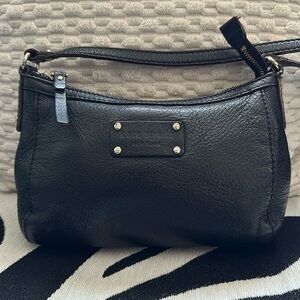 kate spade NEW YORK Black Leather Shoulder Bag